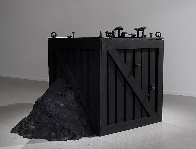 Konstverket Black Box av Fredrik Strid