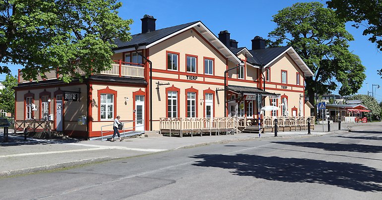 Stationshuset i Tierp.