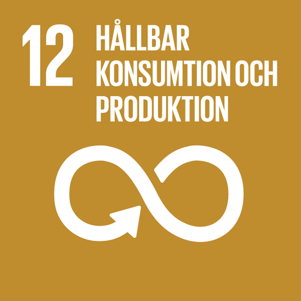 Agenda 2030 Mål 12 - Hållbar konsumtion och produktion