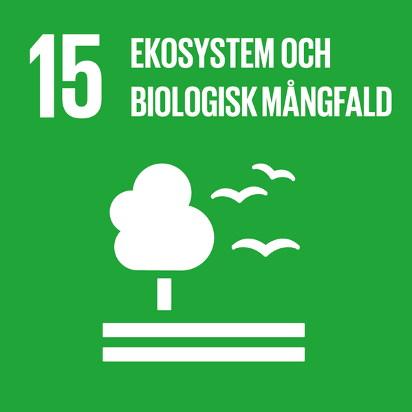Agenda 2030 Mål 15 - Ekosystem och biologisk mångfald