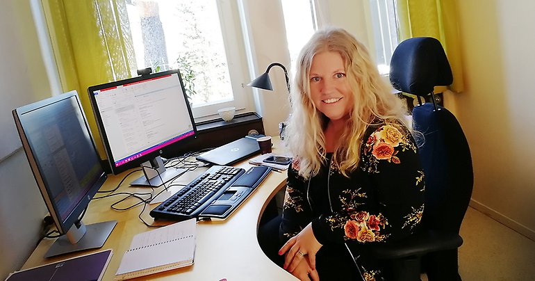 NY RUTIN. Johanna Kastenholm, utredare vid enheten kvalitet- och strategisk utveckling, har tagit fram ny rutin för lex Sarah i Tierps kommun.